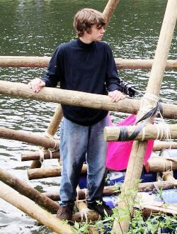 rafting in wet clothes